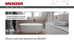 Desktop Screenshot of menzer-tools.com